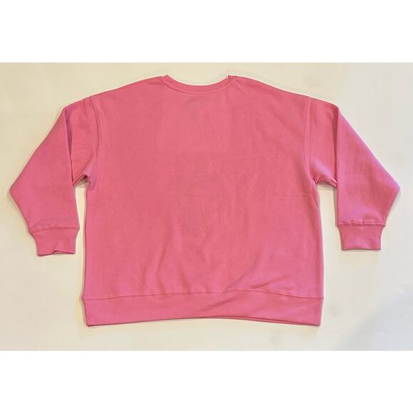 New Hello Kitty By Sanrio Christmas Crewneck Pullover Sweatshirt Size L Pink - Picture 3 of 8